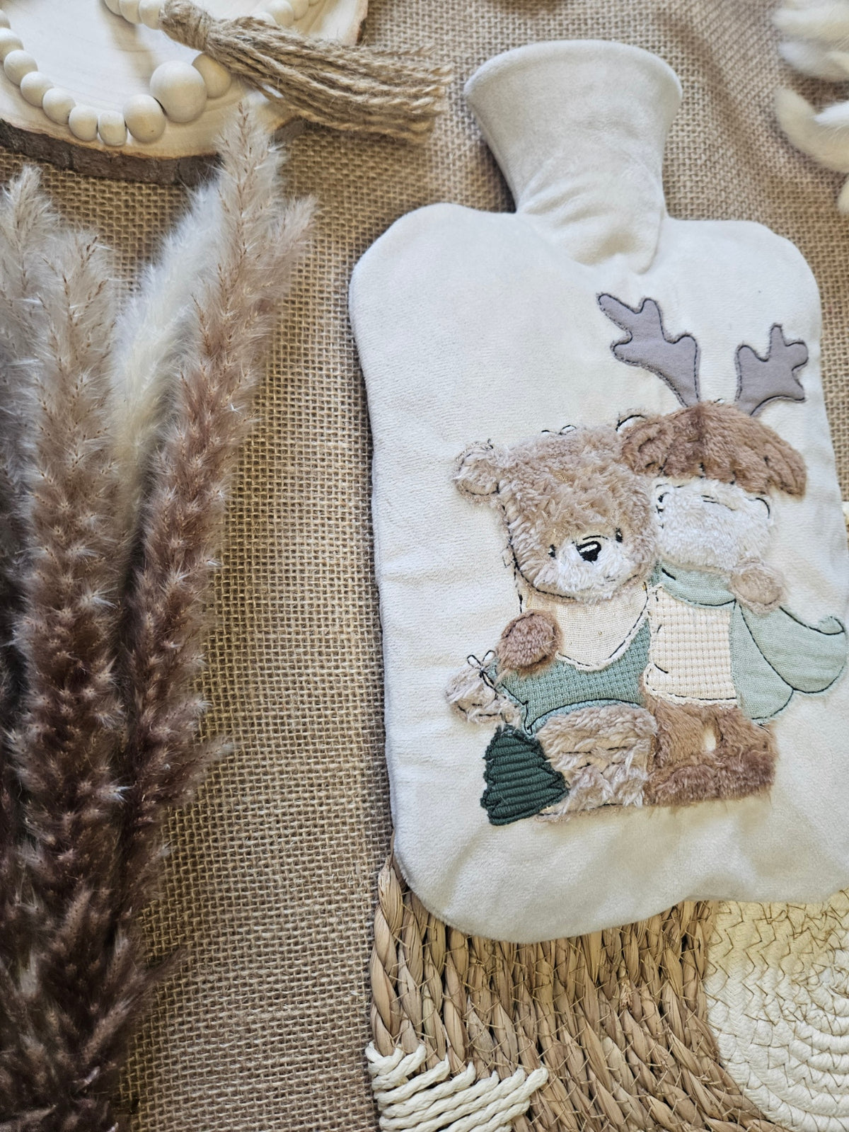 Wärmflasche „Friends“ | Minky-Fleece-Bezug
