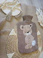 Wärmflasche „Bärchen“ | Minky-Fleece-Bezug