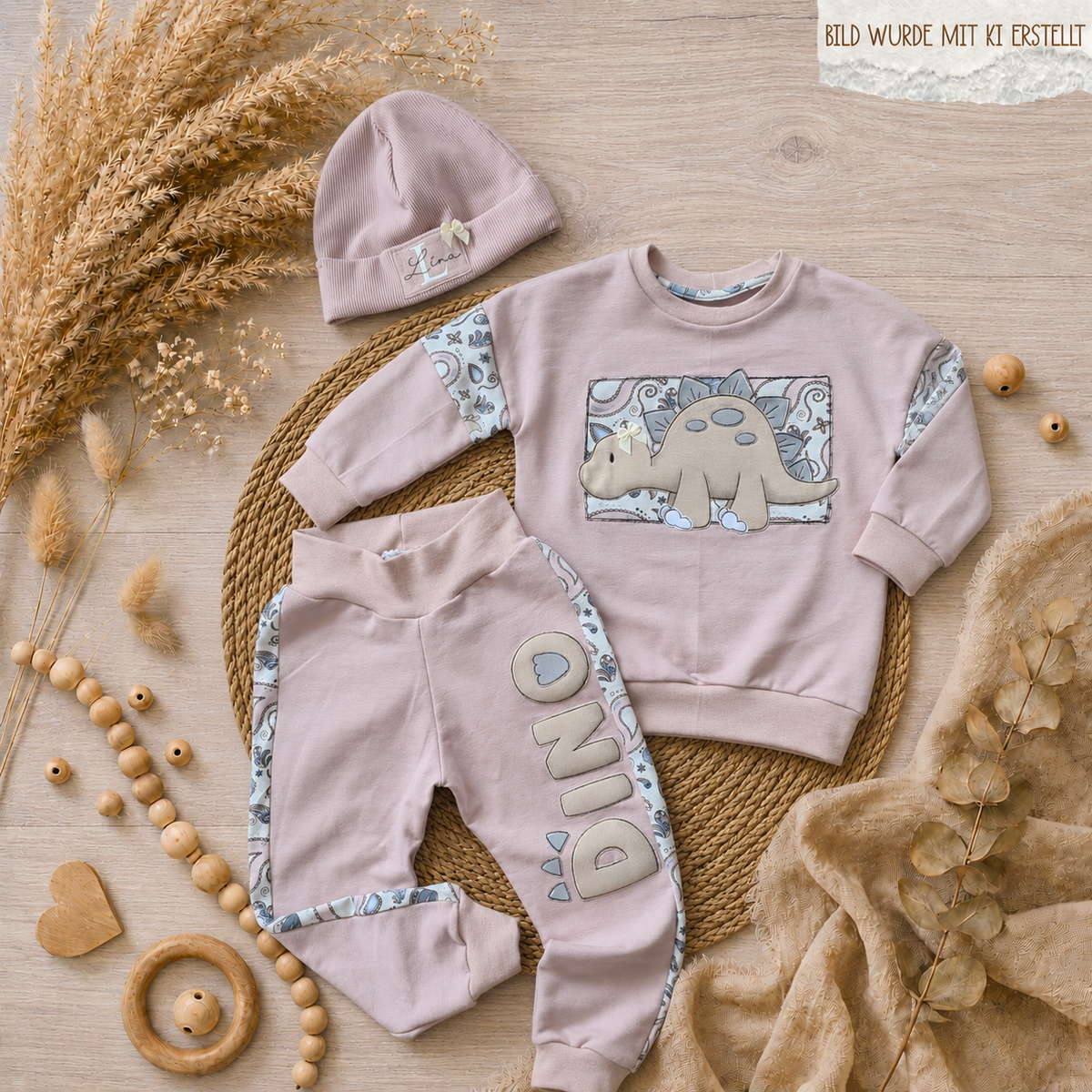 Hose & Pullover „Girly Dino“