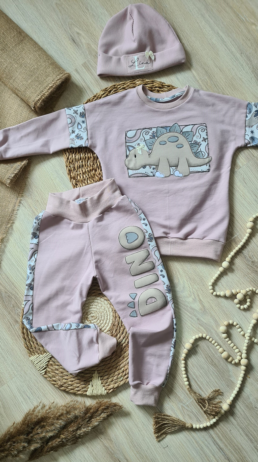 Hose & Pullover „Girly Dino“